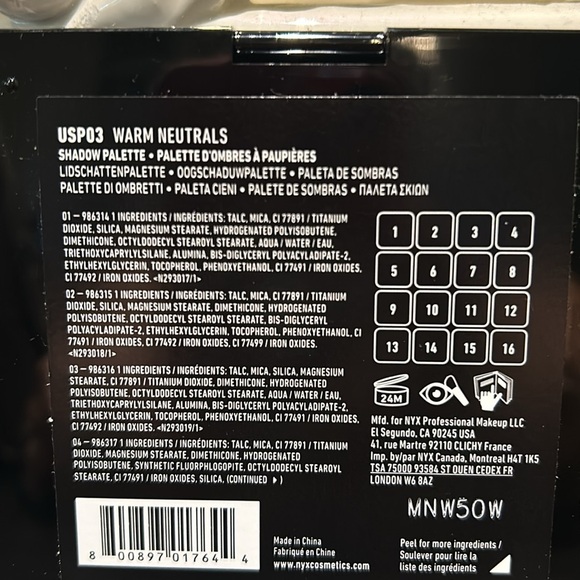 NYX ultimate shadow palette - Picture 2 of 2